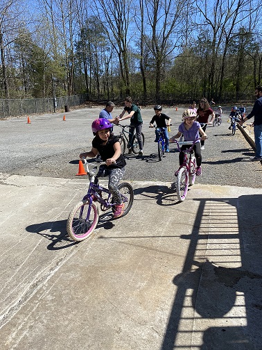 Bike A Thon riders starting