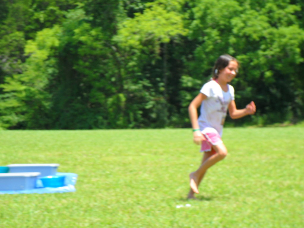 Kids competing in the Gattawana Olympics